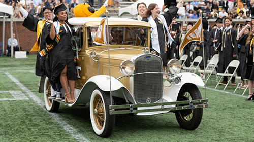 The famous Ramblin' Wreck